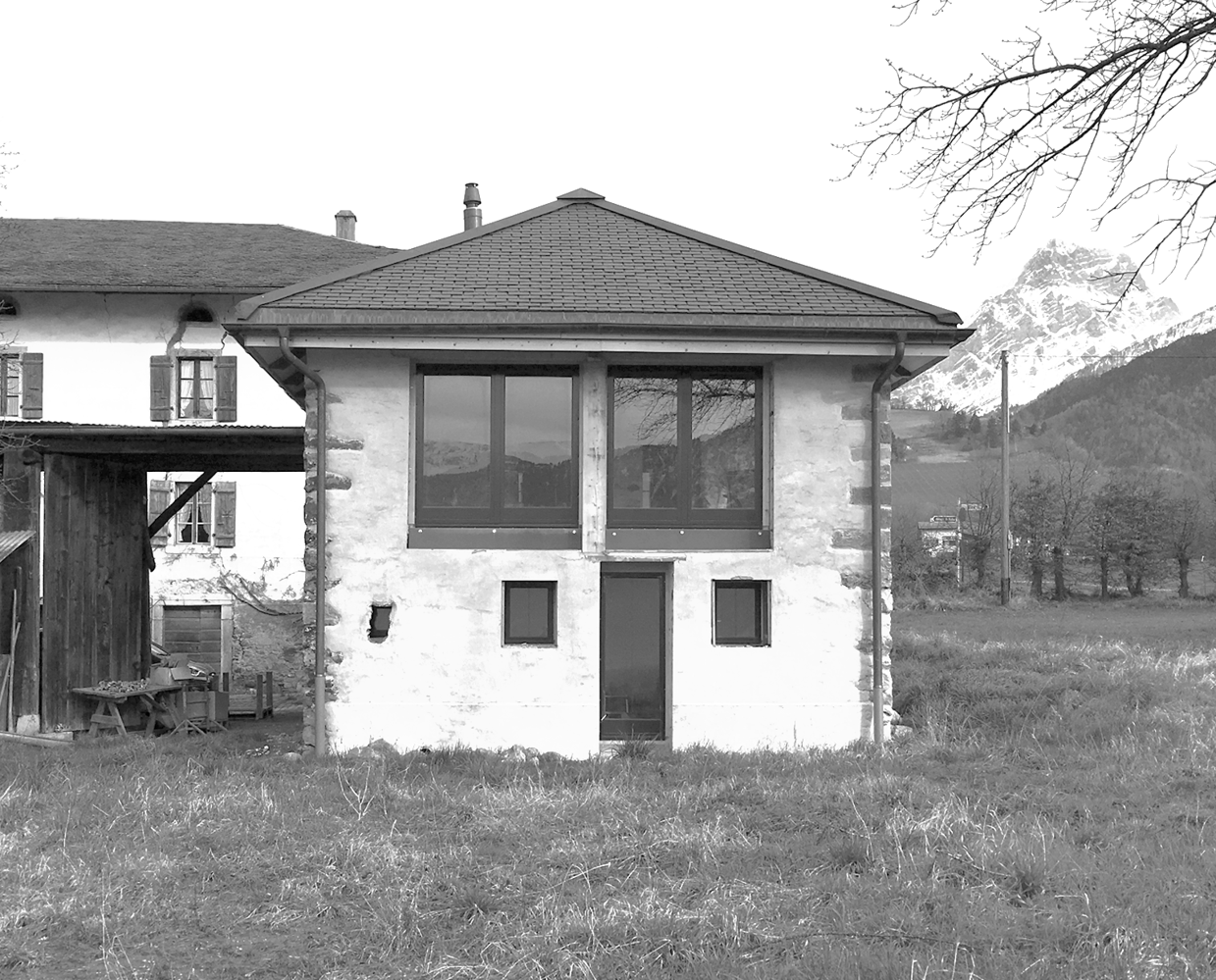 Rénovation d’une maison classée au patrimoine suisse