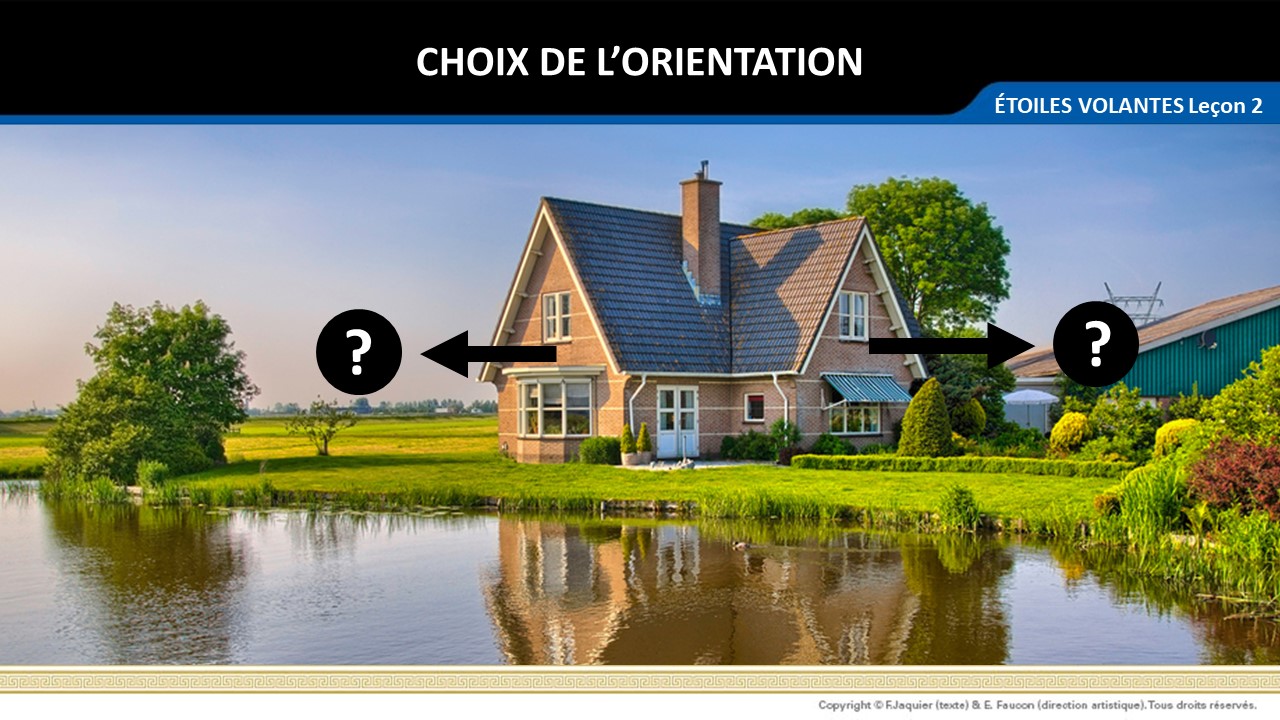 Choix de l'orientation