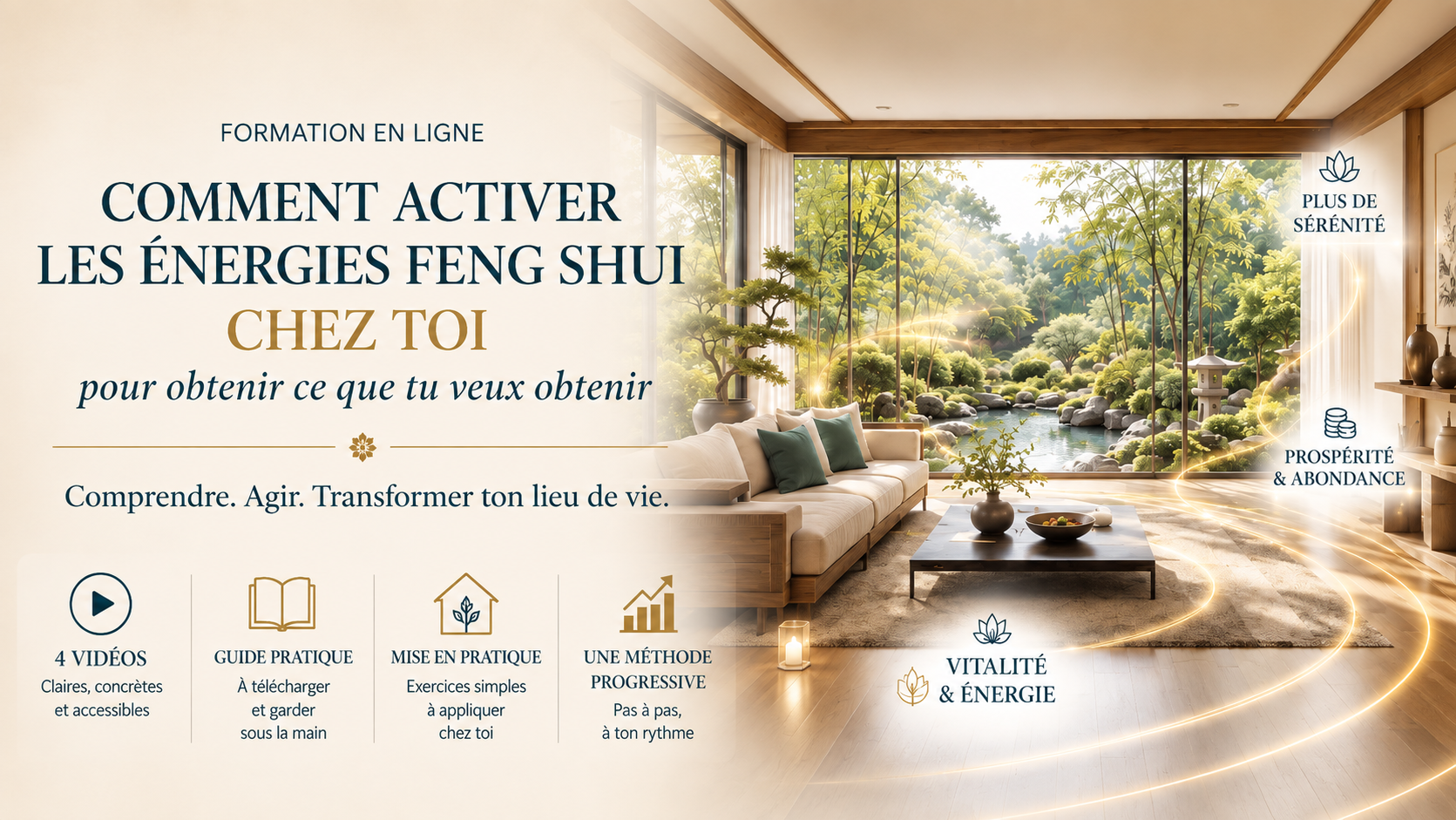 Formation Comment activer les énergies Feng Shui chez toi